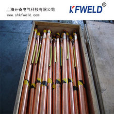 الصين Electrolysis Chemical Grounding Rod, &quot;I &quot;type Copper Chemical Earth Rod 52*1500mm, with UL list المزود