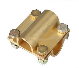 الصين Ground Cable to Cable Cross Square Clamp, Copper material, Good electric conduction المزود