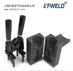 الصين Exothermic Welding Mould Cable to Cable Connection, Graphite Mold,Thermal Welding Mold, use with mold clamp المزود