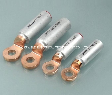 DTL-2 ثنائي المعادن النحاس الألومنيوم كابل Lug المزود