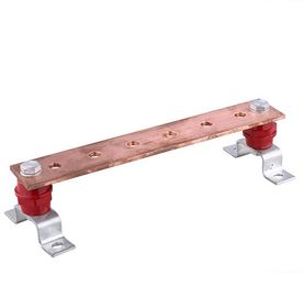 Electrical System Copper Ground Busbar,  copper busbar, electric busbar system المزود