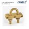 Type “U” Bolt Rod to Tape Clamp, Copper material, Good electric conduction المزود