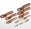 Copper C cable clamp, Copper material, Good electric conduction المزود