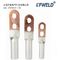 DTL 2 holes Bimetallic Copper Aluminum Cable Lug, DTL aluminium copper tubular terminals bimetallic cable lug المزود